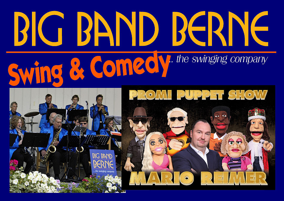 BBB Mario Reimer quer 950px Big Band Berne, Mario Reimer die Promi Puppet Show! jazzinhamburg